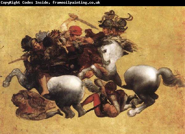 LEONARDO da Vinci Battle of Anghiari
